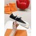 Hermes Women's Day Sneakers in Black Leather Hermes Women's Day Sneakers in Black Leather