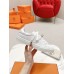 Hermes Women's Day Sneakers in White Leather Hermes Women's Day Sneakers in White Leather