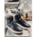 Jimmy Choo Men's Hawaii High-top Sneaker In Black Leather