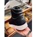 Jimmy Choo Men's Hawaii High-top Sneaker In Black Leather