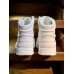 Jimmy Choo Men's Hawaii High-top Sneaker In White Leather