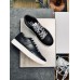 Jimmy Choo Men's Hawaii Sneakers In Black Leather