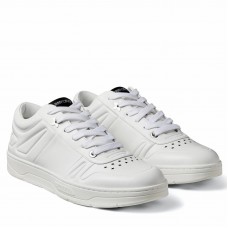 Jimmy Choo Men's Hawaii Sneakers In White Leather