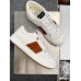 Jimmy Choo Men's Hawaii Sneakers In White Calfskin