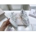 Jimmy Choo Wowen's Cosmos Sneakers in Neoprene with Crystals