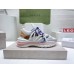 Jimmy Choo Wowen's Cosmos Sneakers in White and Pink Leather
