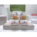 Jimmy Choo Wowen's Cosmos Sneakers in White and Pink Leather