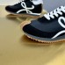 Loewe Women's Flow Runner Sneakers in Black Nylon and Suede Loewe Women's Flow Runner Sneakers in Black Nylon and Suede