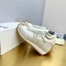 Loewe Women's Flow Runner Sneakers in White Brushed Suede Loewe Women's Flow Runner Sneakers in White Brushed Suede