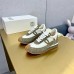 Loewe Women's Flow Runner Sneakers in Green Brushed Suede Loewe Women's Flow Runner Sneakers in Green Brushed Suede