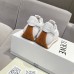 Loewe Women's Flow Runner Sneakers in White Nylon and Suede