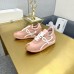 Loewe Women's Flow Runner Sneakers in Powder Nylon and Suede Loewe Women's Flow Runner Sneakers in Powder Nylon and Suede