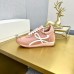 Loewe Women's Flow Runner Sneakers in Powder Nylon and Suede Loewe Women's Flow Runner Sneakers in Powder Nylon and Suede