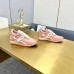 Loewe Women's Flow Runner Sneakers in Powder Nylon and Suede Loewe Women's Flow Runner Sneakers in Powder Nylon and Suede