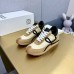 Loewe Women's Flow Runner Sneakers in Beige Nylon and Suede Loewe Women's Flow Runner Sneakers in Beige Nylon and Suede