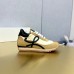 Loewe Women's Flow Runner Sneakers in Beige Nylon and Suede Loewe Women's Flow Runner Sneakers in Beige Nylon and Suede