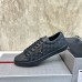 Prada Men's Sneakers in Black Leather and Nylon Prada Men's Sneakers in Black Leather and Nylon