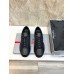 Prada Men's Sneakers in Black Leather and Nylon Prada Men's Sneakers in Black Leather and Nylon