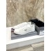 Prada Men's Sneakers in White Leather and Nylon
