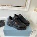 Prada Men's Low-top Sneakers in Black Leather Prada Men's Low-top Sneakers in Black Leather