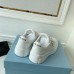 Prada Men's Low-top Sneakers in White Leather Prada Men's Low-top Sneakers in White Leather