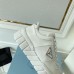 Prada Men's Low-top Sneakers in White Leather Prada Men's Low-top Sneakers in White Leather