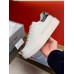 Prada Women's Macro Sneakers In White and Black Leather Prada Women's Macro Sneakers In White and Black Leather