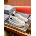 Prada Women's Macro Sneakers In White and Black Leather Prada Women's Macro Sneakers In White and Black Leather