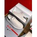 Prada Women's Macro Sneakers In White and Black Leather Prada Women's Macro Sneakers In White and Black Leather