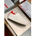 Prada Women's Macro Sneakers In White and Red Leather Prada Women's Macro Sneakers In White and Red Leather