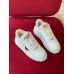 Prada Women's Low-top Sneakers in Leather and Shearling Prada Women's Low-top Sneakers in Leather and Shearling