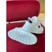 Prada Women's Low-top Sneakers in Leather and Shearling Prada Women's Low-top Sneakers in Leather and Shearling