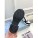Prada Downtown High-heeled Sneakers in Black and White Leather