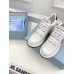 Prada Downtown High-heeled Sneakers In White Leather Prada Downtown High-heeled Sneakers In White Leather