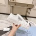 Prada Double Wheel Sneakers In White Nylon Gabardine Prada Double Wheel Sneakers In White Nylon Gabardine
