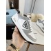 Prada District Sneakers in White and Grey Calfskin Prada District Sneakers in White and Grey Calfskin