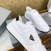 Prada District Low-top Sneakers in White Calfskin Prada District Low-top Sneakers in White Calfskin