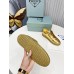 Prada Women's Downtown Sneakers In Gold Metallic Leather Prada Women's Downtown Sneakers In Gold Metallic Leather