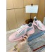 Prada America's Cup Sneakers in Pink Rubber and Bike Fabric