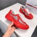 Prada America's Cup Sneakers in Red Rubber and Bike Fabric Prada America's Cup Sneakers in Red Rubber and Bike Fabric