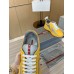 Prada America's Cup Sneakers in Yellow Rubber and Bike Fabric