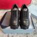 Prada Women's Sneakers in Black Padded Nappa Leather Prada Women's Sneakers in Black Padded Nappa Leather