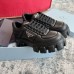 Prada Women's Sneakers in Black Padded Nappa Leather Prada Women's Sneakers in Black Padded Nappa Leather