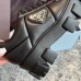 Prada Women's Sneakers in Black Padded Nappa Leather Prada Women's Sneakers in Black Padded Nappa Leather