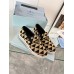 Prada Slip-on Sneakers in Black/Beige Embroidered Fabric Prada Slip-on Sneakers in Black/Beige Embroidered Fabric
