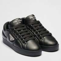 Prada Women's Sneakers in Black Nappa Leather Prada Women's Sneakers in Black Nappa Leather