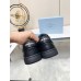 Prada Women's Sneakers in Black Nappa Leather Prada Women's Sneakers in Black Nappa Leather