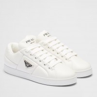Prada Women's Sneakers in White Nappa Leather Prada Women's Sneakers in White Nappa Leather