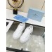 Prada Women's Sneakers in White Nappa Leather