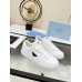 Prada Women's Sneakers in White Nappa Leather